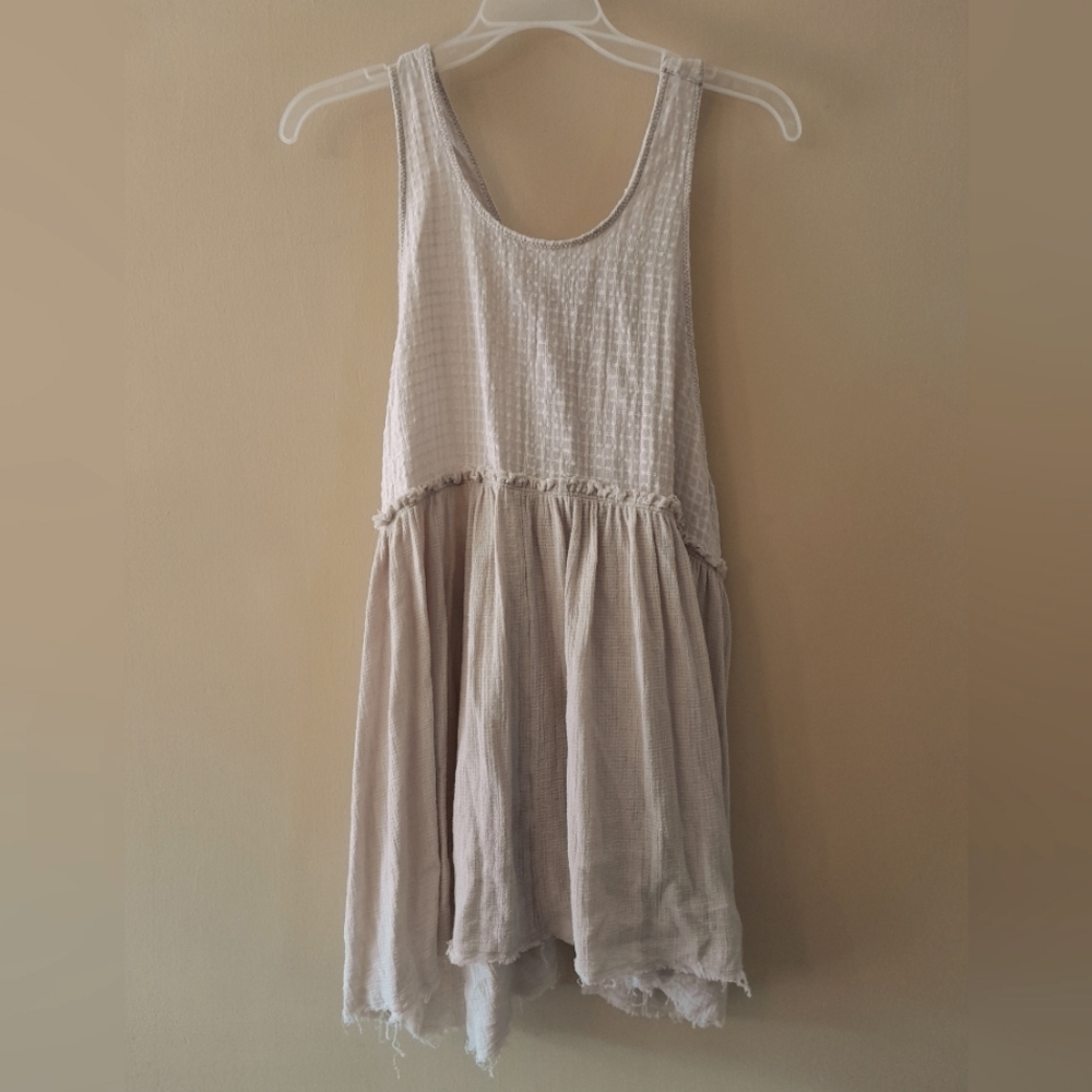 Free People Razer Back Babydoll TOP